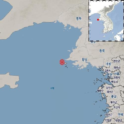 인천 백령도 해역서 규모 2.3 지진…"대부분 사람 못 느껴"(종합)