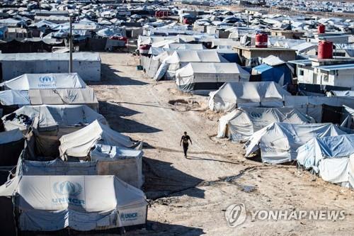 [월드&포토] IS 패망 후 갈곳없는 'IS 신부'와 아이들