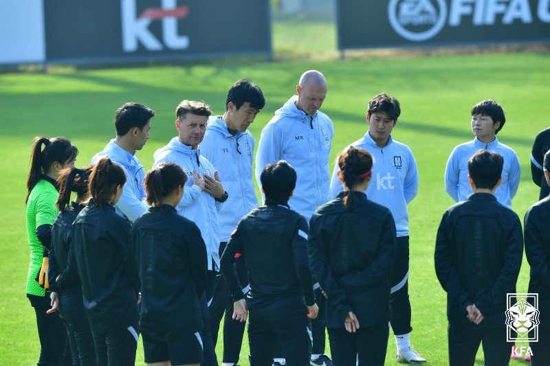 여자축구 아시안컵 앞두고 국내파 정예 한겨울 소집훈련