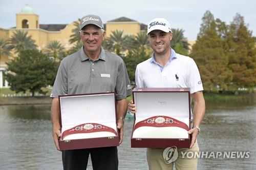 '우즈 절친' 토머스의 아버지 "우즈 회복 속도에 깜짝 놀랐다"