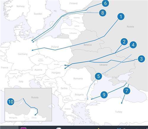 "러시아서 독일로 가는 '야말-유럽 가스관' 공급 중단"(종합)