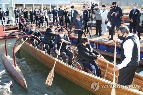 관광약자 배려 춘천 '킹카누 나루터' 한국관광의 별 본상 수상