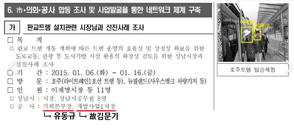 성남시장 때 몰랐다?…국힘, '이재명-김문기' 2009년 사진 공개