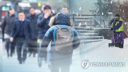 전북 서해안에 최고 13㎝ 눈…내륙은 한파주의보