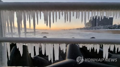 원주 등 강원 15곳 한파주의보…양양 등 6곳 한파주의보 해제