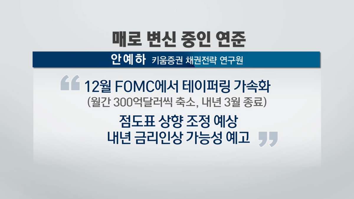 완화된 오미크론 공포...금리인상 빨라지나 ‘FOMC 주목’ [차트로보는 증시]