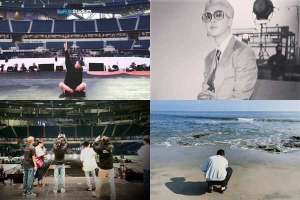 사진=방탄소년단 정국, 지민, 제이홉, RM 인스타그램