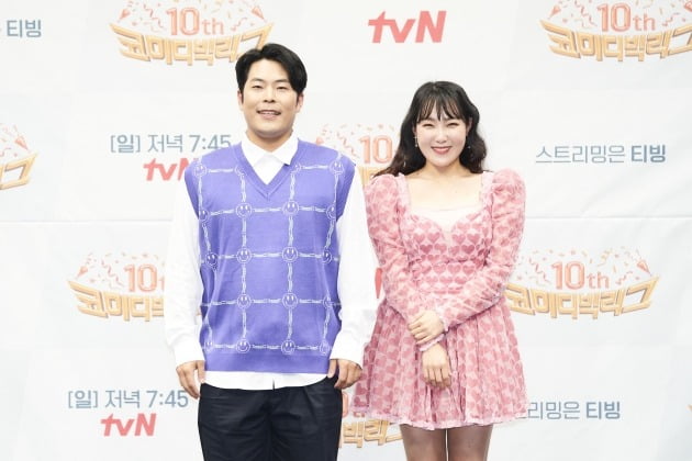 개그맨 김해준, 이은지./사진=tvN '코미디빅리그'