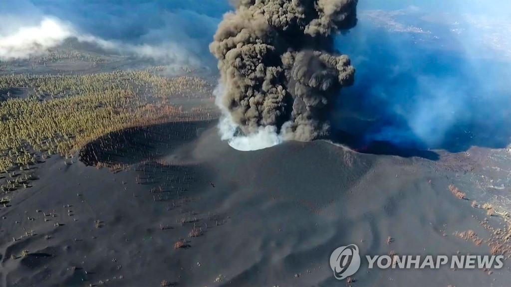 [월드&포토] 85일 18시간 타오른 라팔마섬 화산