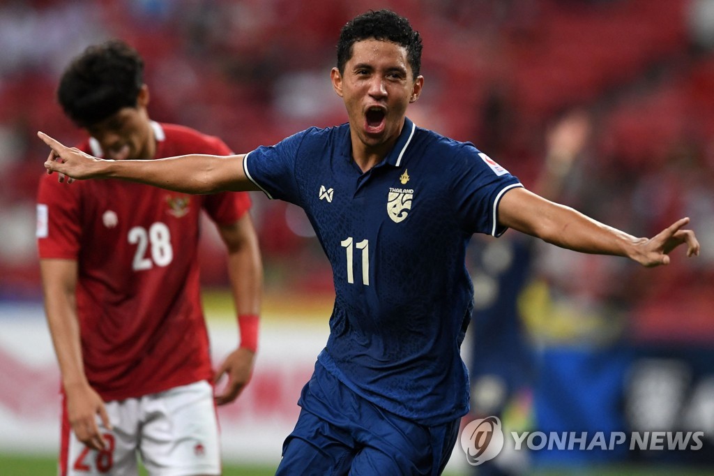 신태용호 인도네시아, 스즈키컵 결승 첫판서 태국에 0-4 완패