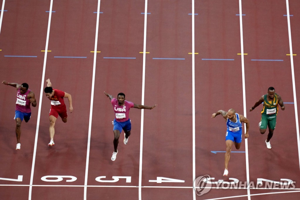 볼트 은퇴 후 첫 올림픽 100ｍ 우승…제이컵스, 2월부터 뛴다