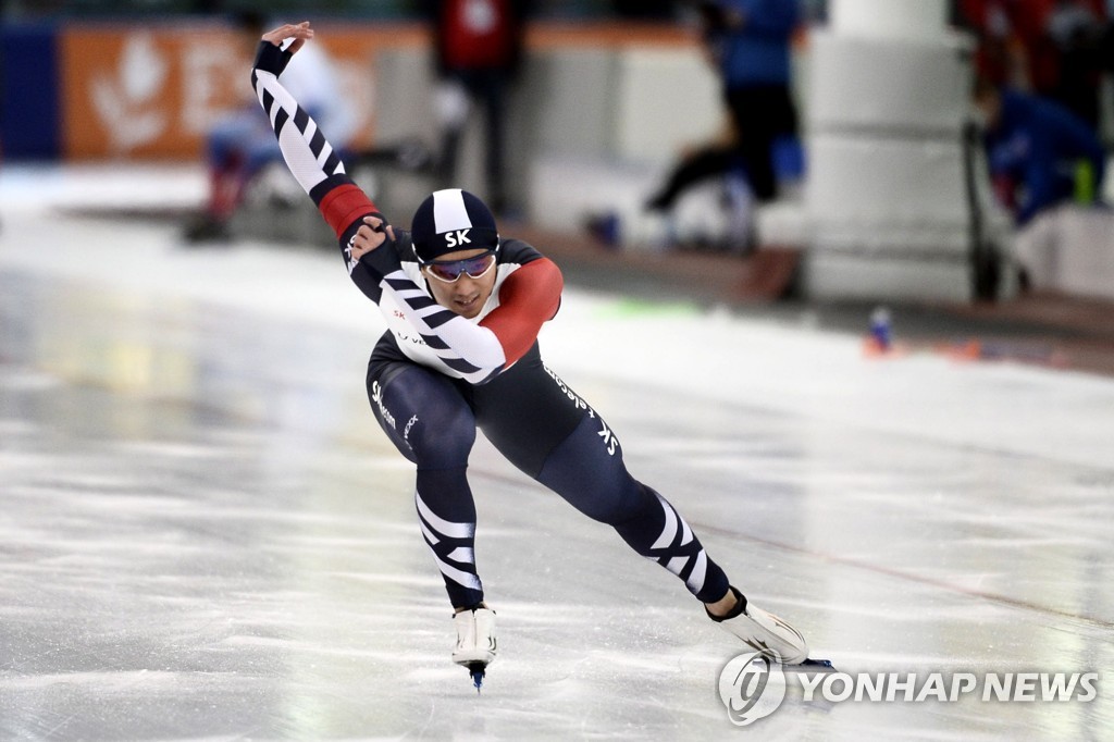 빙속 김준호, 3차 월드컵 500m 9위…김민선 여자부 11위