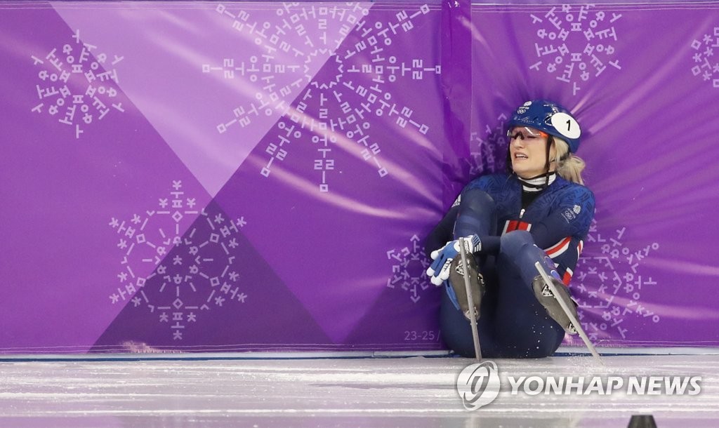 '올림픽 5번 실격' 영국 쇼트트랙 크리스티 은퇴 선언