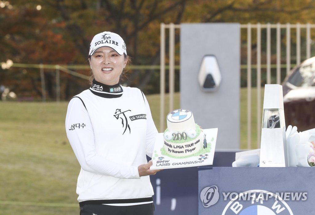 [스포츠10대뉴스] ⑨ 고진영, 한국인 첫 LPGA 투어 상금왕 3연패