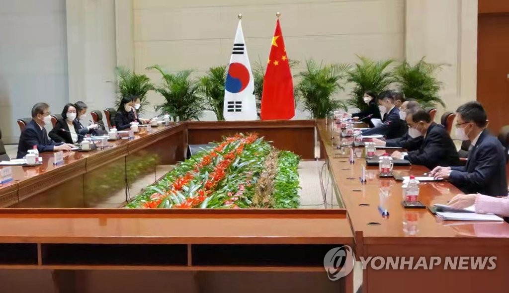 중국 "종전선언 지지"…한미 SCM 대만 언급엔 "엄중 우려"(종합3보)