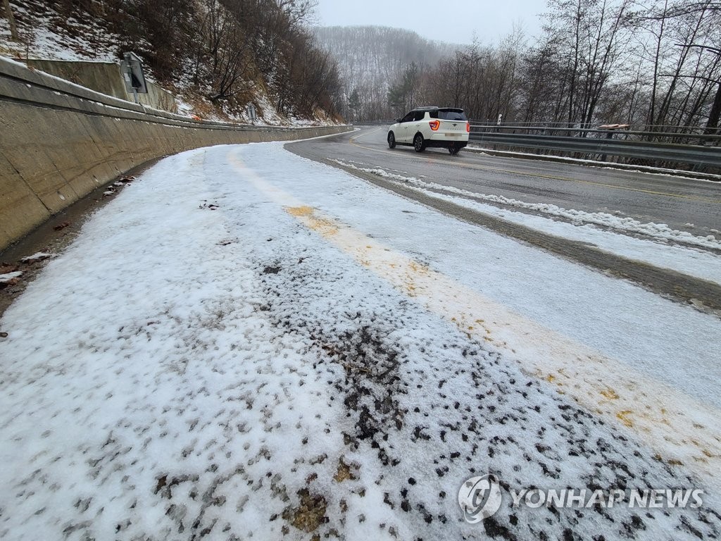 세종에 대설주의보