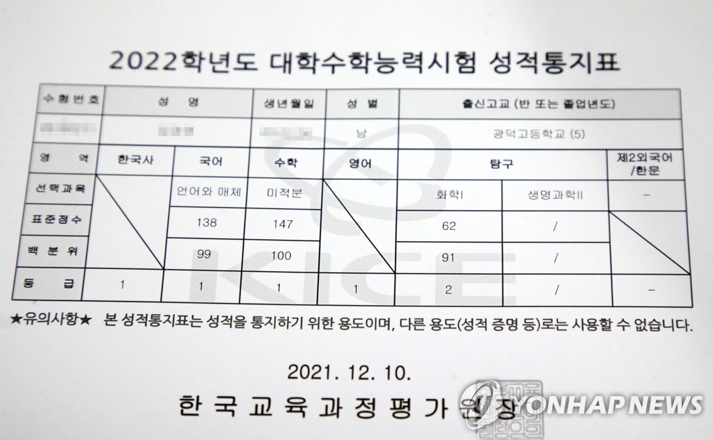 수능 출제오류 법정공방 속 평가원 이의검증 과정 '공정성' 논란