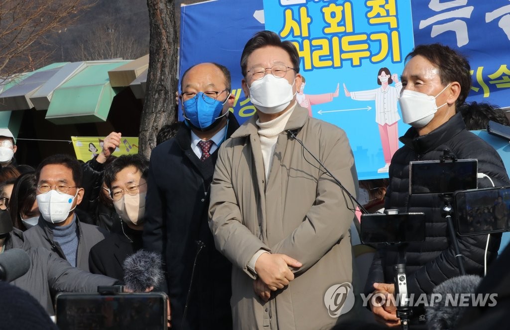 이재명, TK서 '에너지 고속도로' 천명…이번엔 햇빛·바람연금(종합)