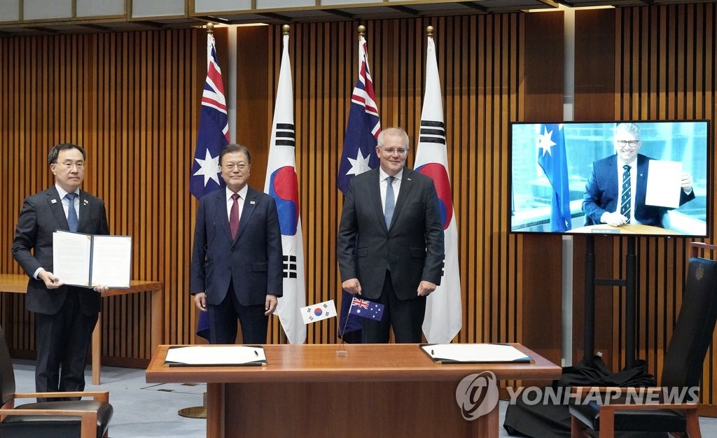 한-호주, 핵심광물 공급망 협력 확대…탄소중립 기술 공동개발(종합)