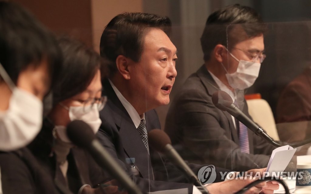 [일문일답] 윤석열 "모든 정보·수사라인 동원해 인사 검증, 문제되면 후퇴"