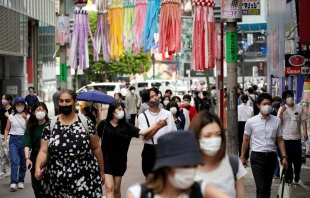 일본 도쿄 번화가 시부야 모습(사진은 기사와 무관)  /사진=EPA