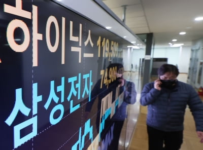 "산타 왔나" 장중 삼성전자 8만원·SK하이닉스 13만원 돌파