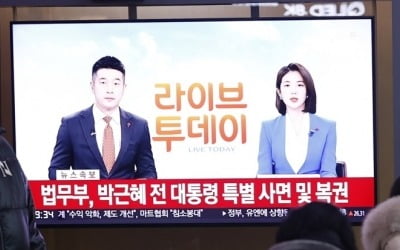 [박근혜 사면] 현정부 마지막 특사…2년만에 정치인 포함