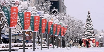 동장군과 같이 온 화이트 크리스마스…기쁨 주고 불편도 남겨