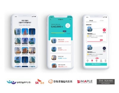 디지털 부동산 수익증권 플랫폼 '펀블', SK증권 등으로부터 50억 유치