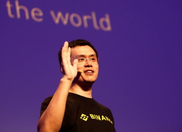 Changpeng Zhao, CEO of Binance, speaks at the Delta Summit, Malta's official Blockchain and Digital Innovation event promoting cryptocurrency, in St Julian's, Malta October 4, 2018. 로이터연합뉴스