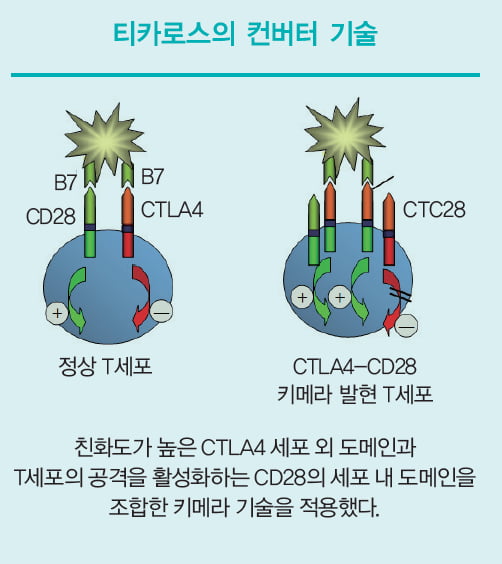 [Cover Story - part 5. COMPANY] 티카로스, 다양한 신규 플랫폼으로 무장한 차세대 CAR-T로 승부