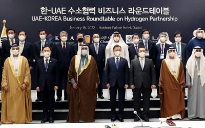 문대통령, 한-UAE 수소 협력 카지노 게임 사이트 라운드테이블 참석