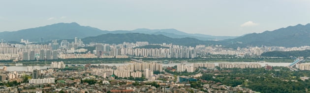 서울 도심 전경