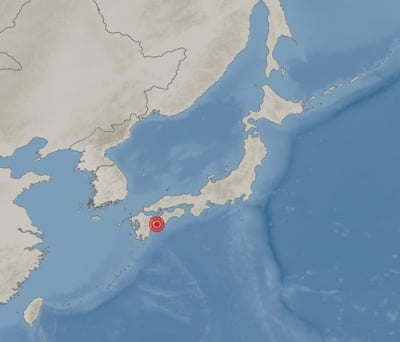 日 규슈 해역 6.4 지진, 부산·울산·경남 '흔들'