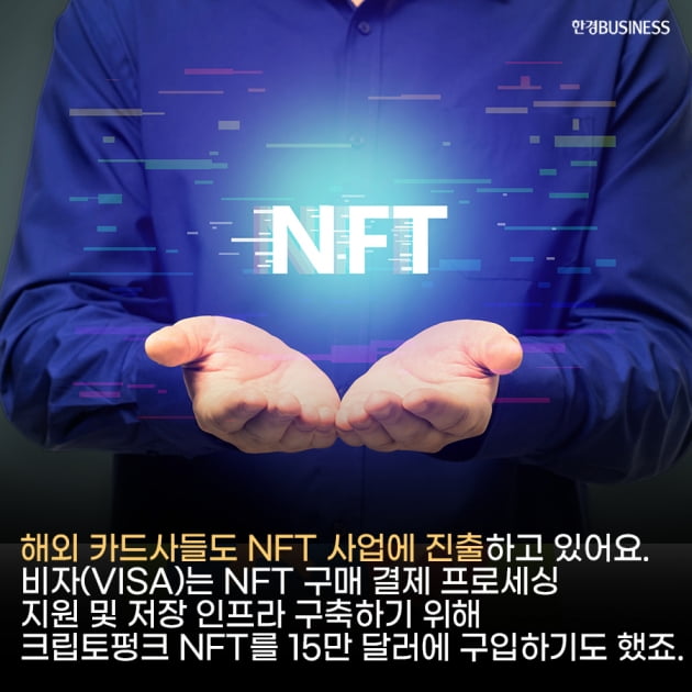 MZ고객 유입하기 위해 NFT 시장 진출하는 국내 카드사들 