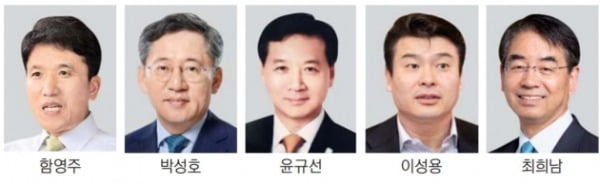 하나금융 차기 회장 후보, 함영주·박성호 등 5명 압축