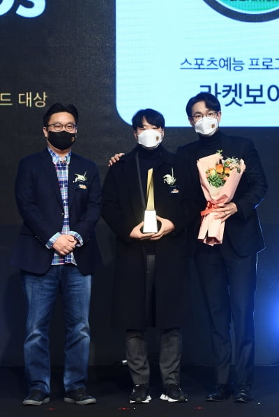 [포토] tvN '라켓보이즈', '2022 대한민국 퍼스트브랜드 대상' 스포츠예능 프로그램 부문 수상