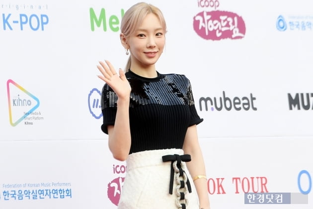 [포토] 태연, '지금은 태연시대~'(가온차트뮤직어워즈)