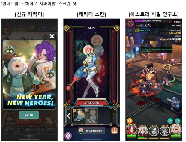 [IR뉴스] 모바일 게임 '언데드월드:히어로 서바이벌', 월드PVE 이벤트를 포함..대규모 업데이트 진행