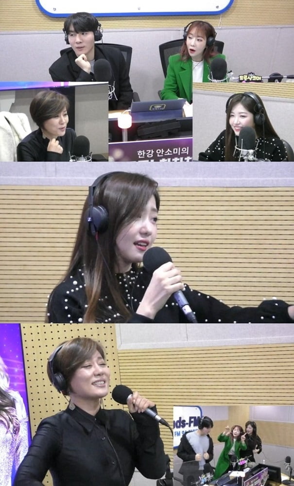 한혜진X정다경, 국방FM ‘한강, 안소미의 트롯 차차차’ 출격…끈끈한 선후배 케미 폭발