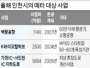 백령도 공항·K바이오랩허브…인천, 미래먹거리 확보에 사활