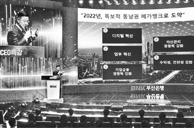 [포토] 부산은행 “자산 100조 시대 연다” 