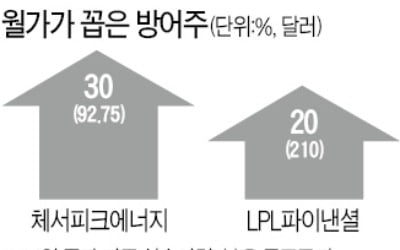 변동성 이길 방어株 체서피크에너지