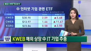 1월 21일 ETF 시황...中 인터넷 기업·블록체인 관련 ETF 강세