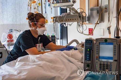 미국 하루 평균 70만명 코로나 확진…누적 환자 6천만명 육박