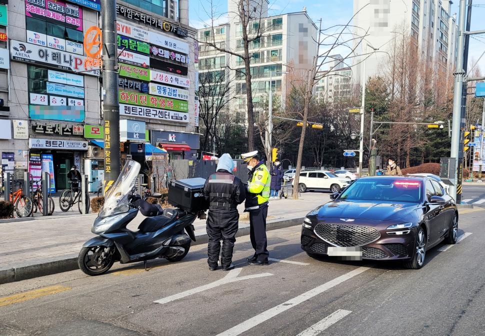 암행순찰차 도입 첫해 경기남부 이륜차 사망 16% 줄어