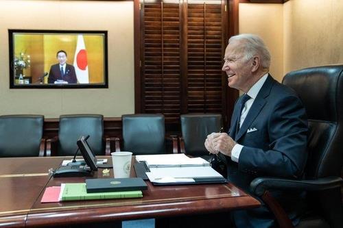 미일 정상 "北 비핵화 긴밀 조율 합의"…대중국 공조의지도 천명