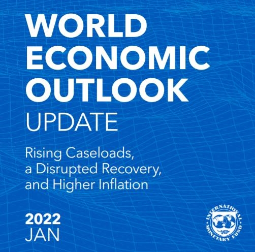 IMF, 올 세계성장률 4.4%로 0.5%p 하향…오미크론에 물가상승 탓