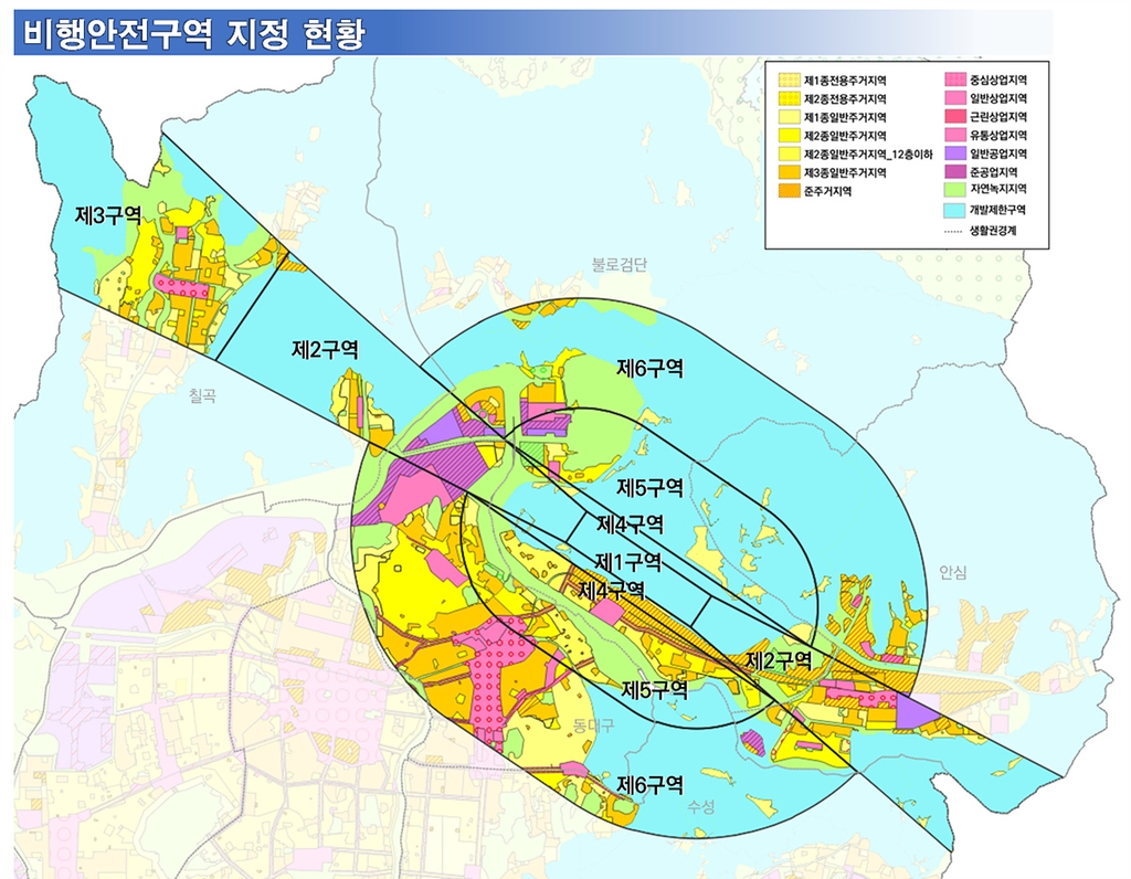 고도제한 풀리는 K-2 군공항 주변 개발 밑그림…"고층화 가능"