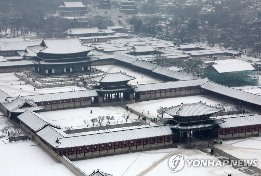 월요일 오후부터 눈 내려…수도권 최대 7㎝